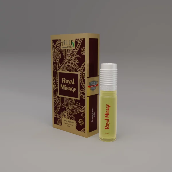 Alif Royal Mirage Attar (রয়েল মিরাজ আতর) - 8 ml
